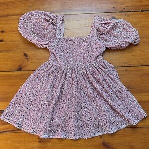 Bardot Glittery Pink Kids Dress